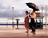Jack Vettriano The Shape Of Things To Come painting